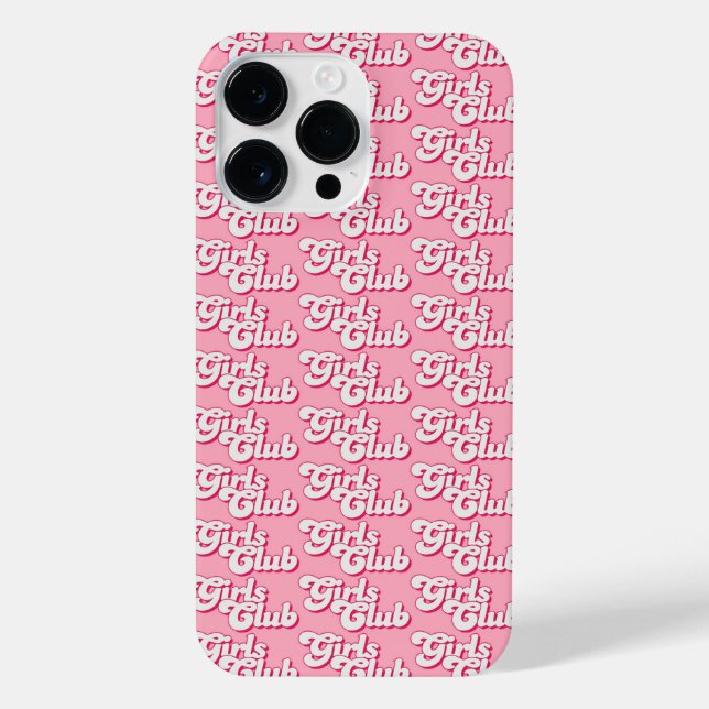 Girls Club iPhone Case (Back)