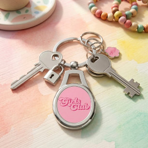 Girls Club Key Ring