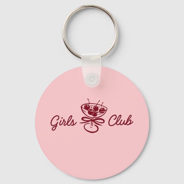 Girls Club Key Ring (Front)