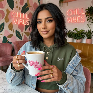 Girls Club Latte Mug