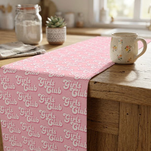 Girls Club Long Table Runner