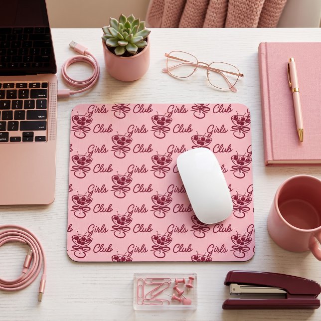 Girls Club Mouse Pad (Creator Uploaded)