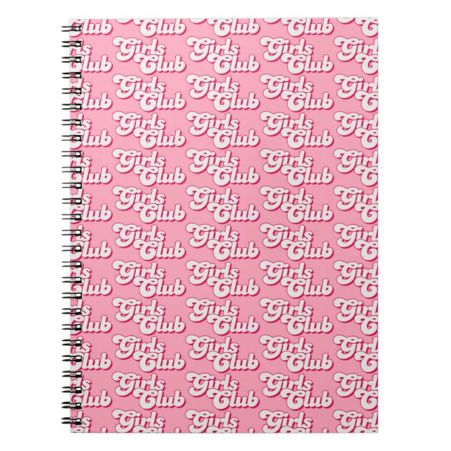 Girls Club Notebook (Front)