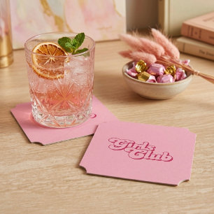 Girls Club Paper Coaster