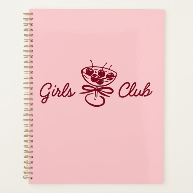 Girls Club Planner (Front)