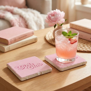 Girls Club Stone Coaster