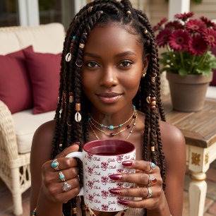 Girls Club Two-Tone Coffee Mug