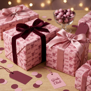 Girls Club Wrapping Paper