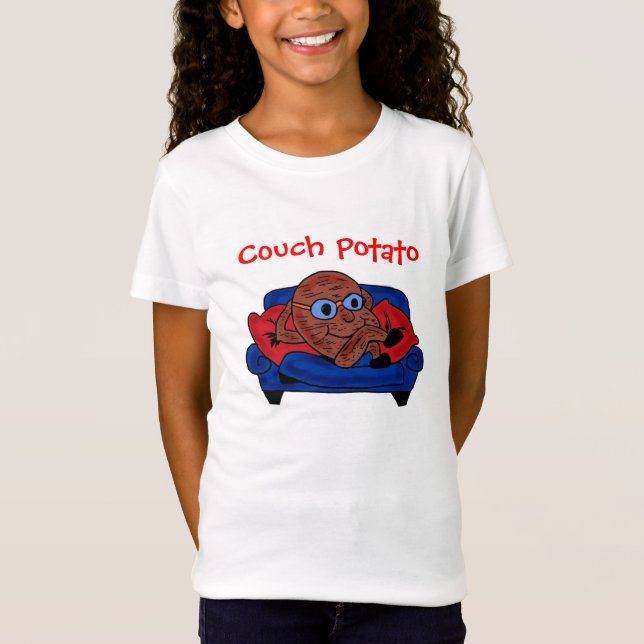 Girls Couch Potato shirt (Front)