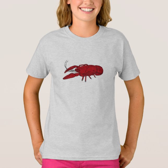 Girl's Crawfish Tee (Front)