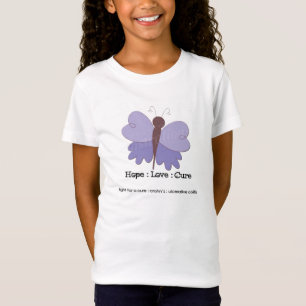 Girls' Crohn's Hope : Love : Cure Butterfly Tee