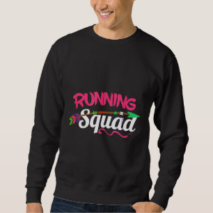 Girls Cross Country Gift Runners Motivational Runn Sweatshirt