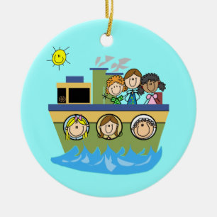 Girls Cruise Ceramic Tree Decoration