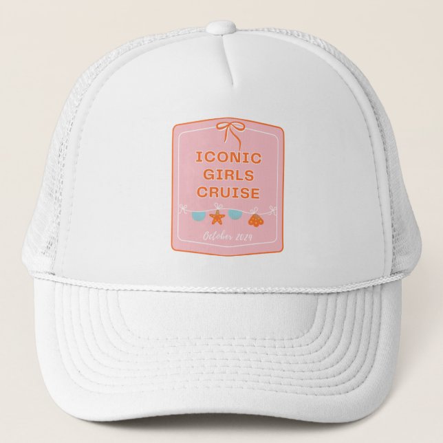Girls Cruise Hat  (Front)