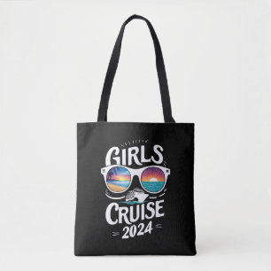 Girls Cruise Trip 2024 Vacation Lovers Tote Bag