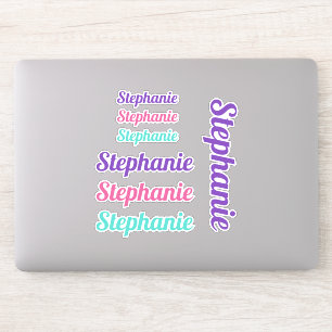 Girls Custom Name Vinyl Decals Personalised Kids