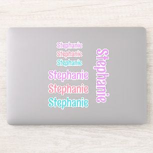 Girls Custom Name Vinyl Decals Personalized Kids