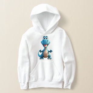 Girl's Cute Dinosaur Hoodie