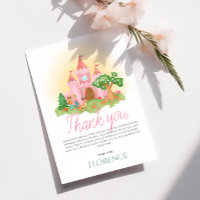 Girls Cute Pink Princess Kids Birthday