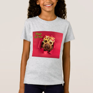 Girls Cute Springer Spaniel Dog Kids T-Shirt 2025