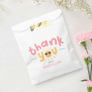 Girls Cute Summer Two the Pool Birthday Favour Bags