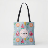 Girls Cute Tropical Summer Fruit Pattern Kids