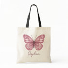 Girls Cute Whimsical Pink Butterfly Kids
