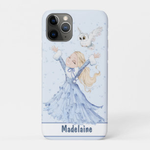 Girls Cute Winter Princess Case-Mate iPhone Case