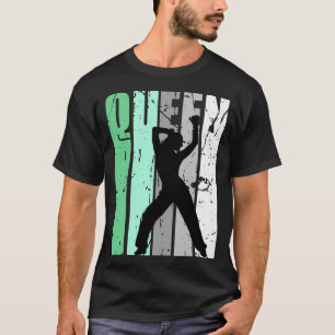 Girls Dance Queen Dance Retro Graphic Motivate T-Shirt