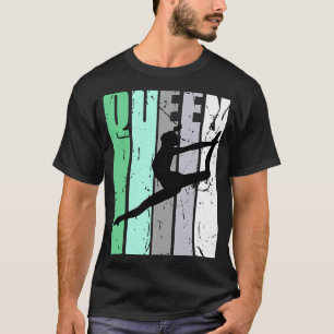 Girls Dance Queen Dance Retro Graphic Motivate T-Shirt
