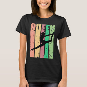Girls Dancer Dance Birthday Colourful Queen Cute R T-Shirt