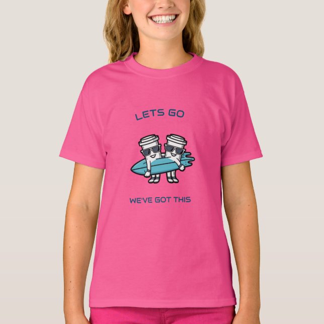Girl's Dumbbells T-Shirt (Front)