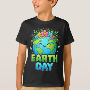 Girls earth day shirt for women teacher earthday