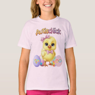 Girl's Easter Cute Autism Awareness AutisChick T-Shirt