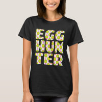 Girls Egg Hunting Green Pink Egg Hunter Print