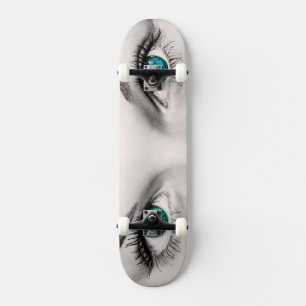 Girl's Eye's Skateboard