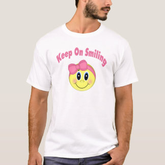 Girls Face Happy Chick T-Shirt