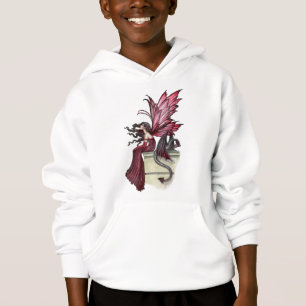 Girls Fairy Dragon Sweatshirt by Molly Harrison