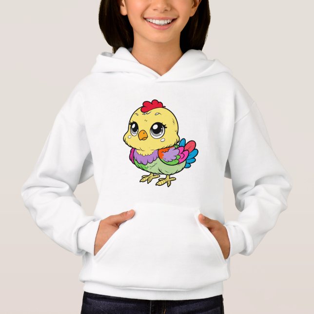 Girls' Fashion chicken | Cute & Fun Design  (Front)