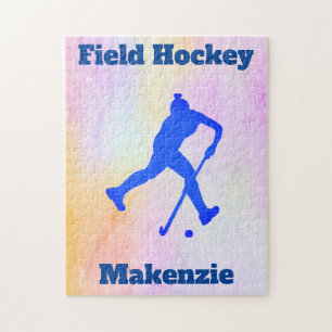 Girls Field Hockey Puzzle