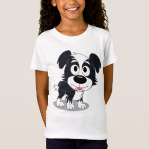 Girls' Fine Jersey Dog T-Shirt