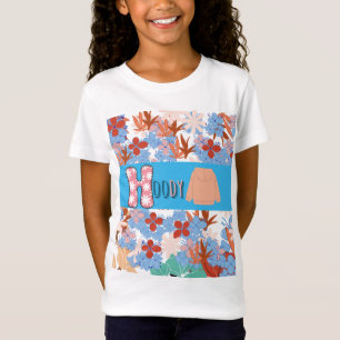 Girls' Fine Jersey T-Shirt floral
