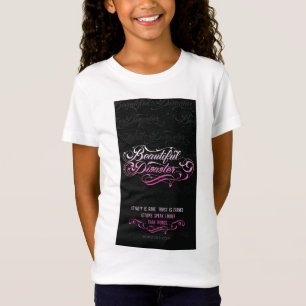 Girls' Fine Jersey T-Shirt - Soft, Comfortable, an