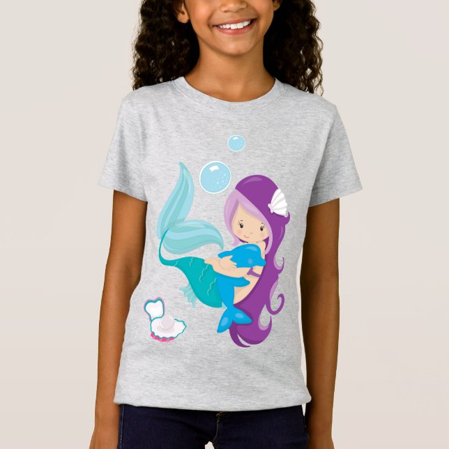 Girls' Fine T-Shirt (Front)