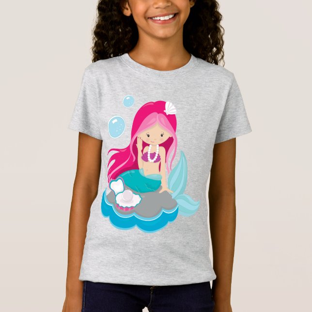 Girls' Fine T-Shirt (Front)