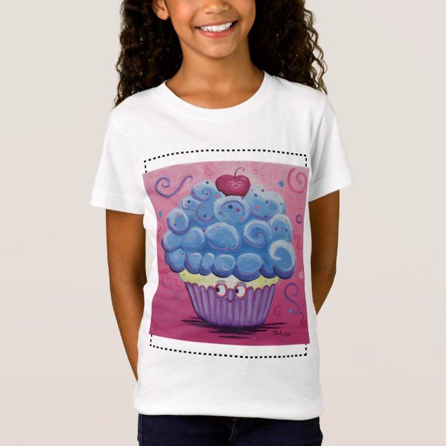 Girls fitted t- shirt (Front)