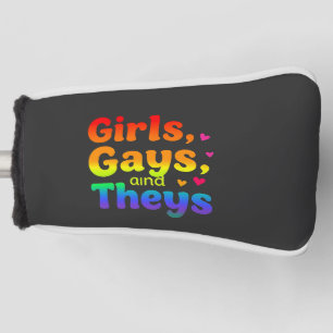 Girls, Gays, and They’s LGBT Pride Month Inclusion Golf Head Cover