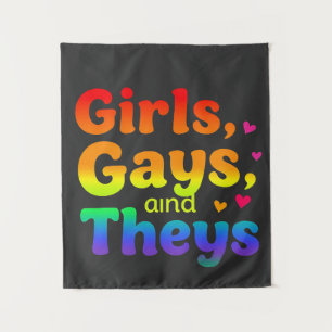 Girls, Gays, and They’s LGBT Pride Month Inclusion Tapestry