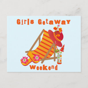 Girls Getaway Weekend T-shirts and Gifts Postcard