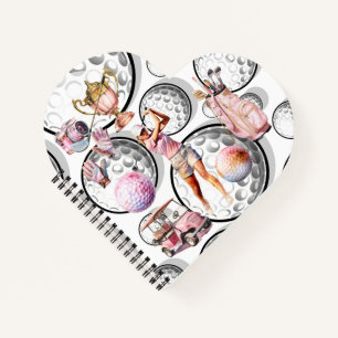 Girls Go Golfing Notebook